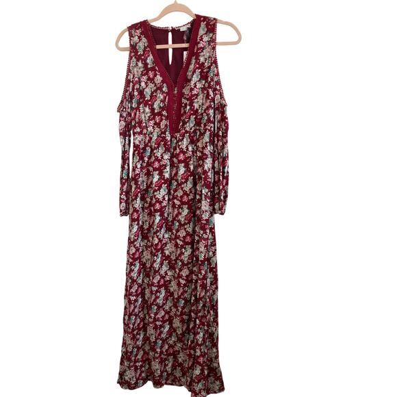 Loveriche Bohemian Small Dainty Floral Maxi Dress - Picture 1 of 9